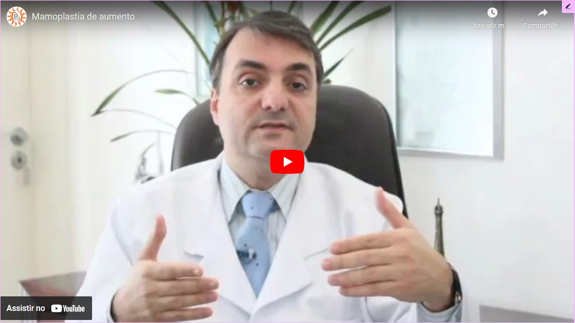 Imagem sobre Mamoplastia de aumento​